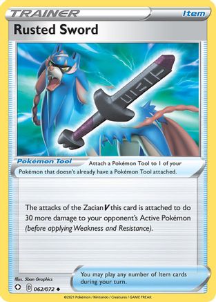 Rusted Sword (062/072) - SF  - Uncommon
