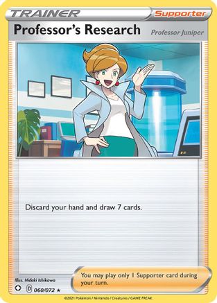 Professor's Research (060/072) - SF  - Rare - Reverse Holofoil