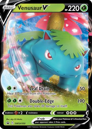 Venusaur V (SWSH100) - SSSPC  - Promo - Holofoil