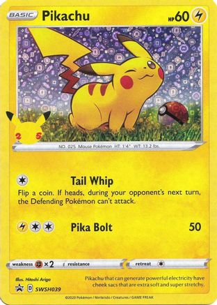 Pikachu (SWSH039) - MCP  - Promo - Holofoil