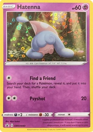 Hatenna (SWSH040) - MCP  - Promo - Holofoil