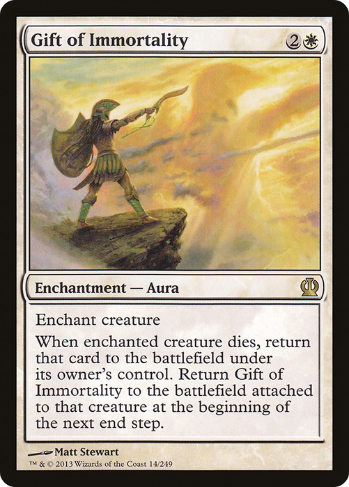Gift of Immortality (THS-014) - rare - Foil