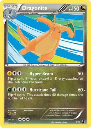 Dragonite (005/20) - BE  - Promo - Holofoil