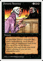 Demonic Attorney (SUM-103) - rare