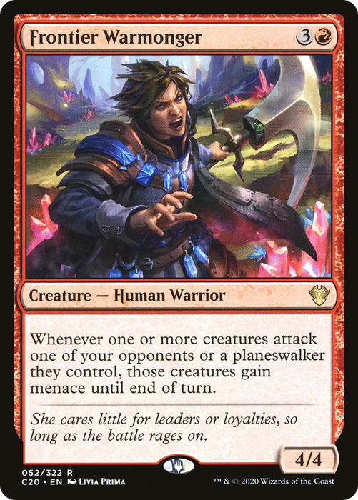 Frontier Warmonger (C20-052) - rare