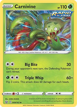 Carnivine (009/163) - SBS  - Uncommon