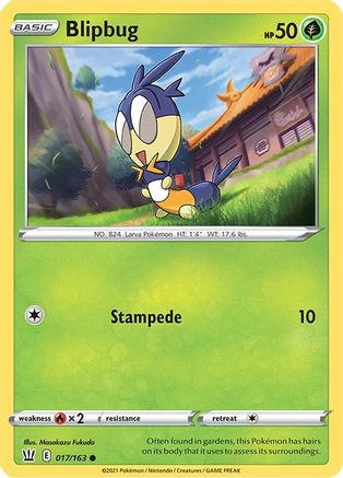 Blipbug (017/163) - SBS  - Common - Reverse Holofoil