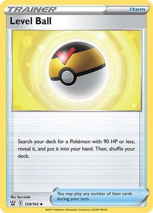 Level Ball (129/163) - SBS  - Uncommon - Reverse Holofoil