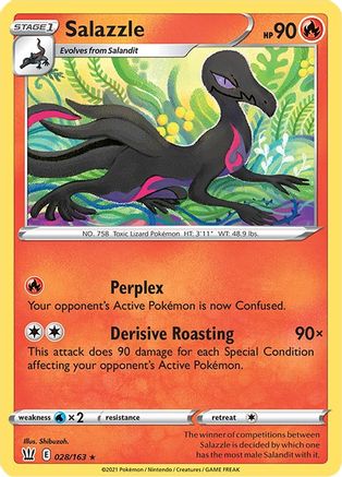 Salazzle (028/163) - SBS  - Rare