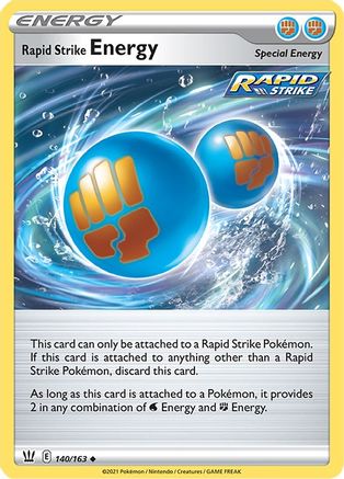 Rapid Strike Energy (140/163) - SBS  - Uncommon - Reverse Holofoil