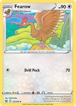 Fearow (112/163) - SBS  - Uncommon