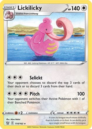 Lickilicky (114/163) - SBS  - Rare