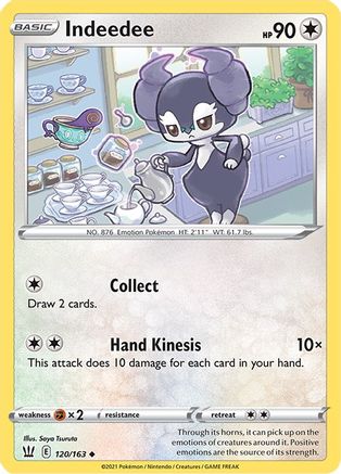 Indeedee (120/163) - SBS  - Uncommon - Reverse Holofoil