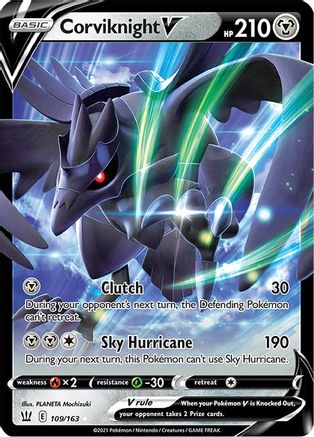 Corviknight V (109/163) - SBS  - Ultra Rare - Holofoil