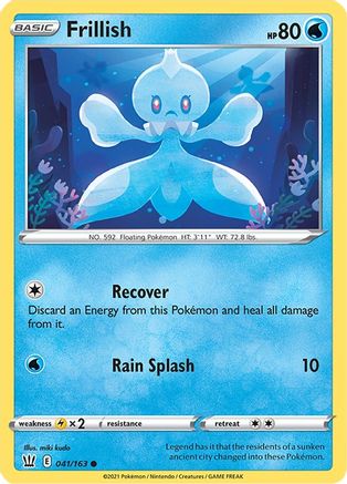 Frillish (041/163) - SBS  - Common