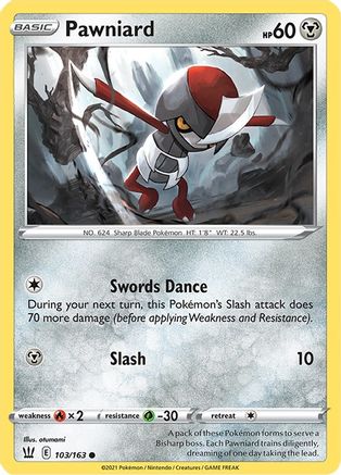 Pawniard (103/163) - SBS  - Common - Reverse Holofoil