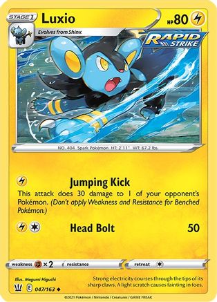 Luxio (047/163) - SBS  - Uncommon