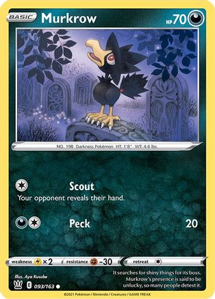 Murkrow (093/163) - SBS  - Common