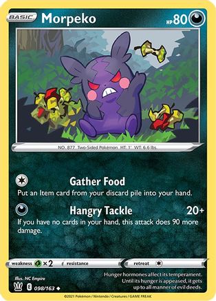 Morpeko (098/163) - SBS  - Uncommon - Reverse Holofoil
