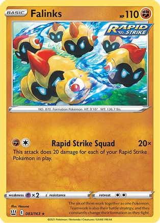 Falinks (083/163) - SBS  - Rare - Reverse Holofoil