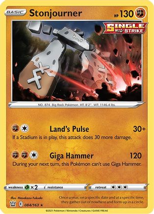 Stonjourner (084/163) - SBS  - Rare