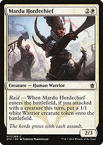 Mardu Hordechief (KTK-017) - common - Foil
