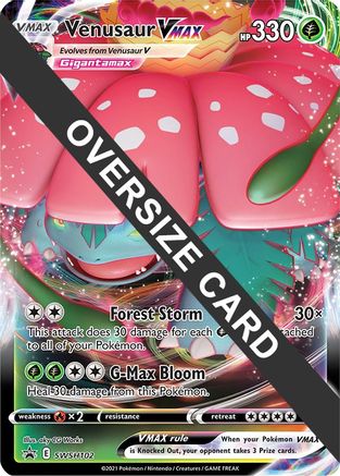 Venusaur VMAX (SWSH102) - JC  - Promo - Holofoil