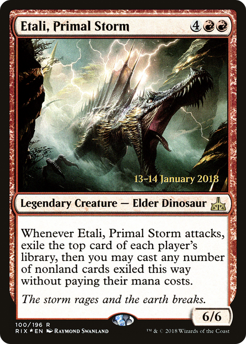 Etali, Primal Storm (PRE-100S) - rare - Foil