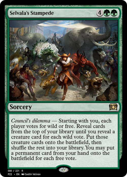 Selvala's Stampede (PZ2-65787) - rare