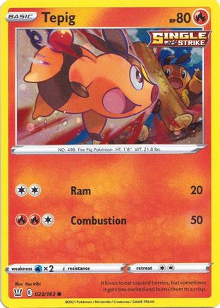 Tepig (023/163) - MCP  - Promo - Holofoil