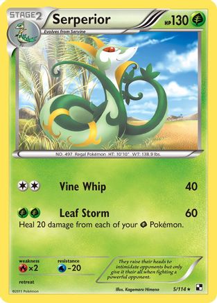Serperior (005/114) - DE  - Rare
