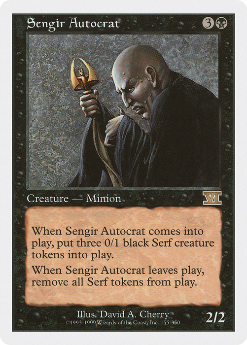 Sengir Autocrat (6ED-155) - rare