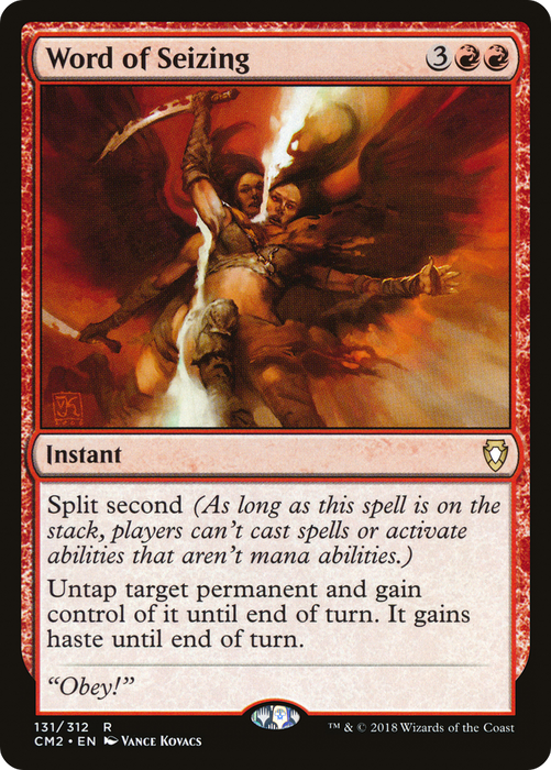 Word of Seizing (CM2-131) - rare