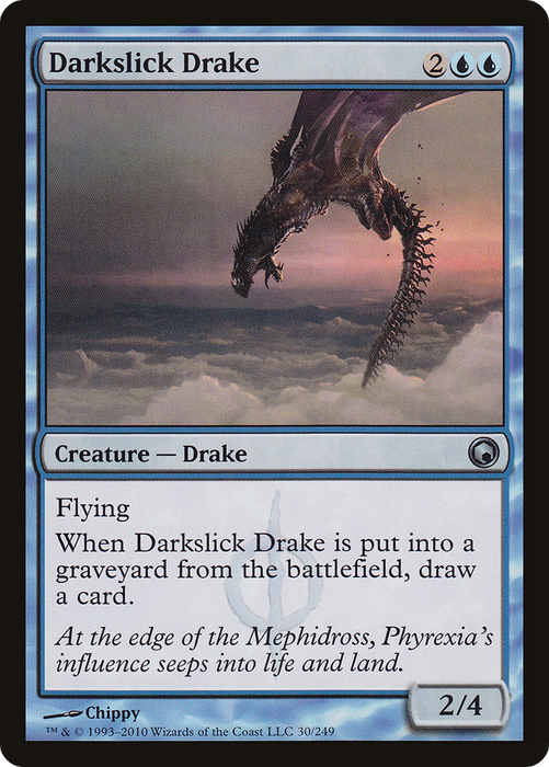 Darkslick Drake (SOM-030) - uncommon