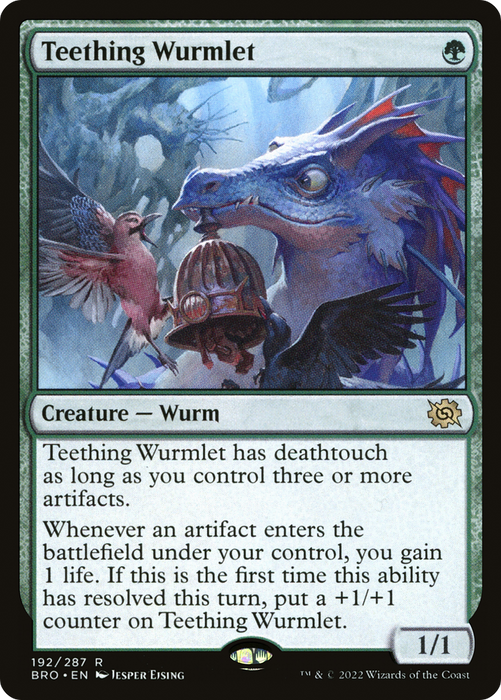 Teething Wurmlet (BRO-192) - rare