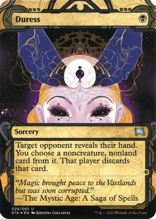 Duress (STA-29E) - uncommon (Borderless) - Foil