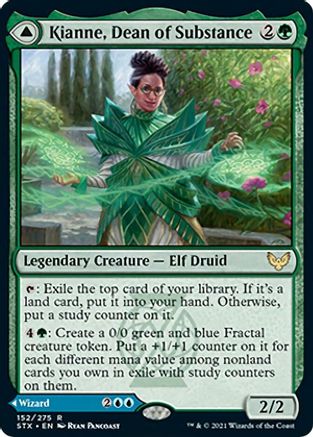 Kianne, Dean of Substance // Imbraham, Dean of Theory (STX-152) - rare