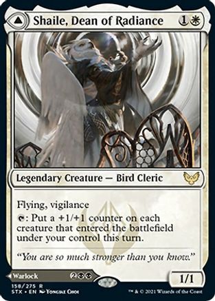 Shaile, Dean of Radiance // Embrose, Dean of Shadow (STX-158) - rare