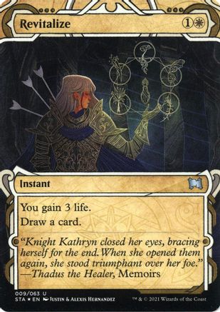 Revitalize (STA-09E) - uncommon (Borderless) - Foil
