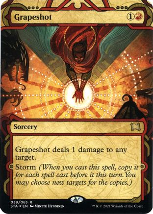 Grapeshot (STA-39E) - rare (Borderless) - Foil