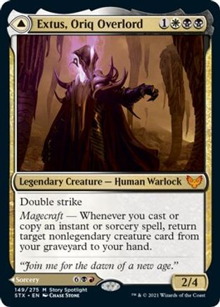 Extus, Oriq Overlord // Awaken the Blood Avatar (STX-149) - mythic