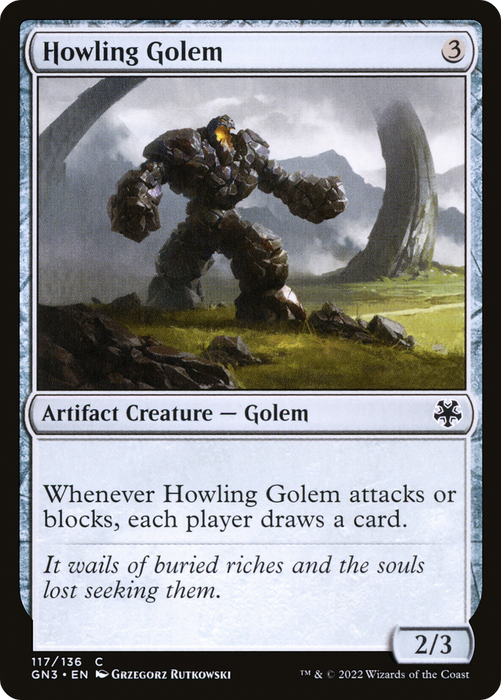 Howling Golem (GN3-117) - common