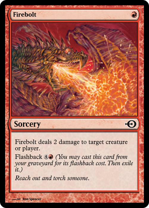 Firebolt (PRM-31469) - common - Foil