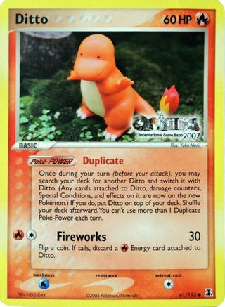 Ditto (061/113) - NP  - Promo