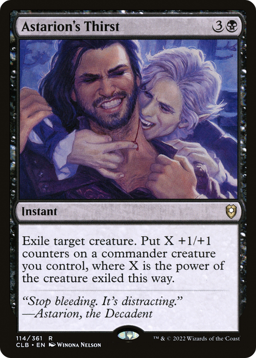 Astarion's Thirst (CLB-114) - rare - Foil
