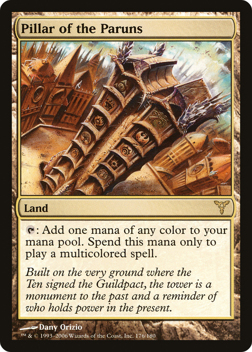 Pillar of the Paruns (DIS-176) - rare - Foil
