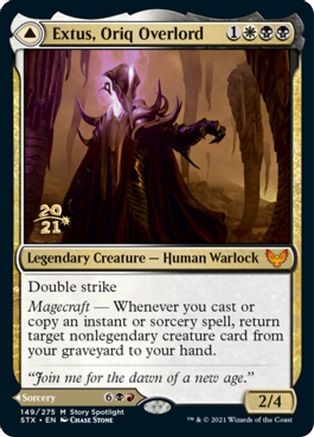 Extus, Oriq Overlord // Awaken the Blood Avatar (PRE-149S) - mythic - Foil