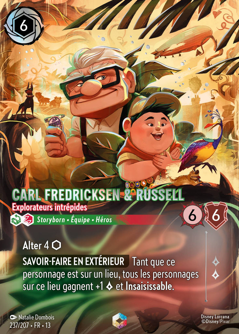 Carl Fredricksen & Russell - Explorateurs intrépides