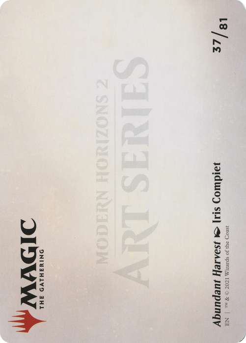 Abundant Harvest // Abundant Harvest (AMH2-037) - common (Borderless)