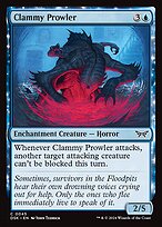 Clammy Prowler (DSK-045) - common: (enchantment) - Foil